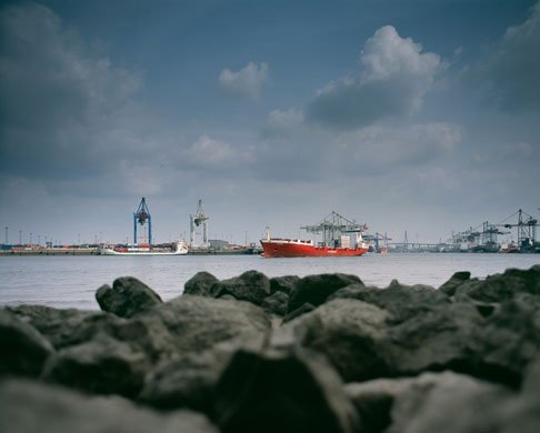 Der Hamburger Hafen. © Dominik Reipka Werbefotograf Hamburg.